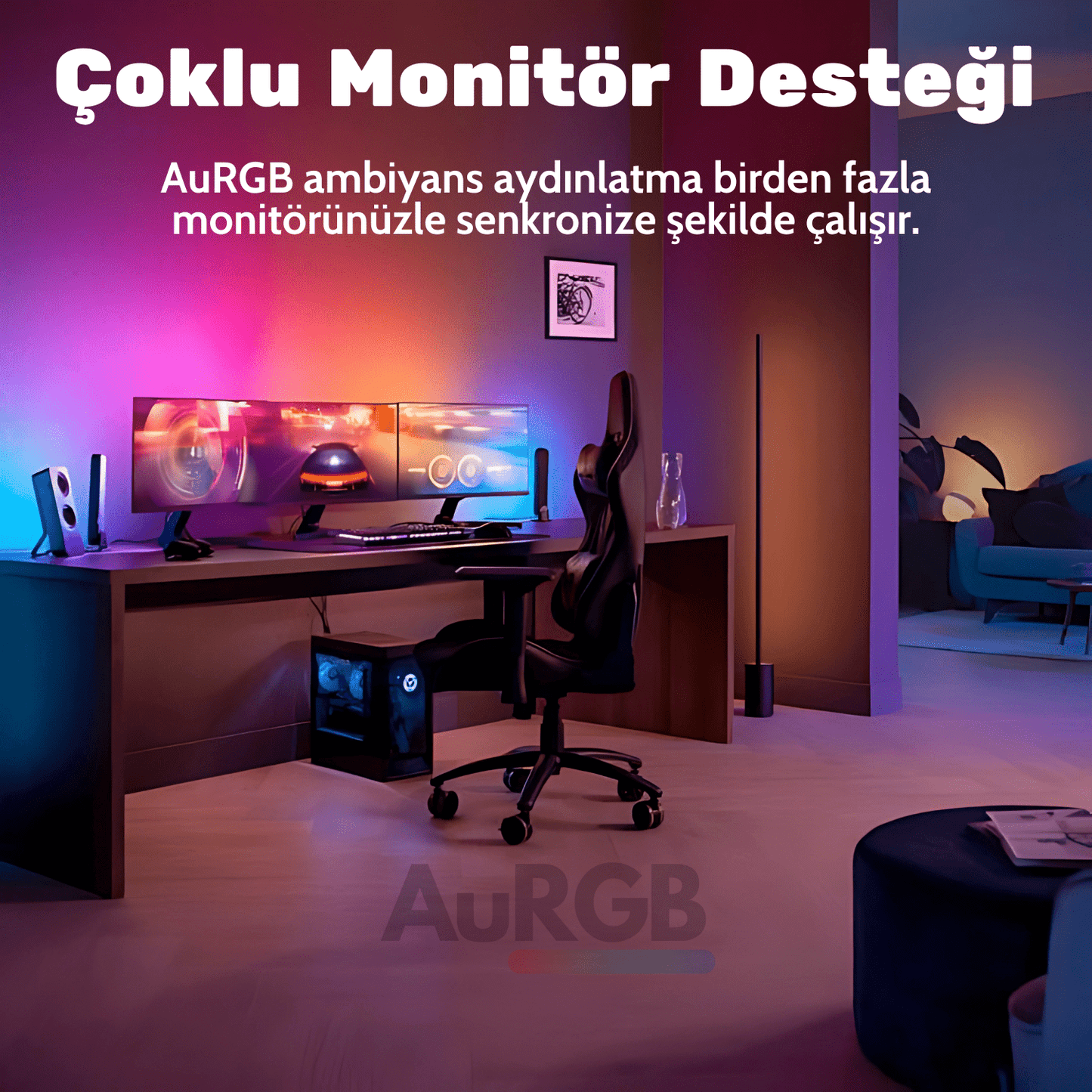 AurRGB™ Akıllı Ambiyans Aydınlatma - AuRGB