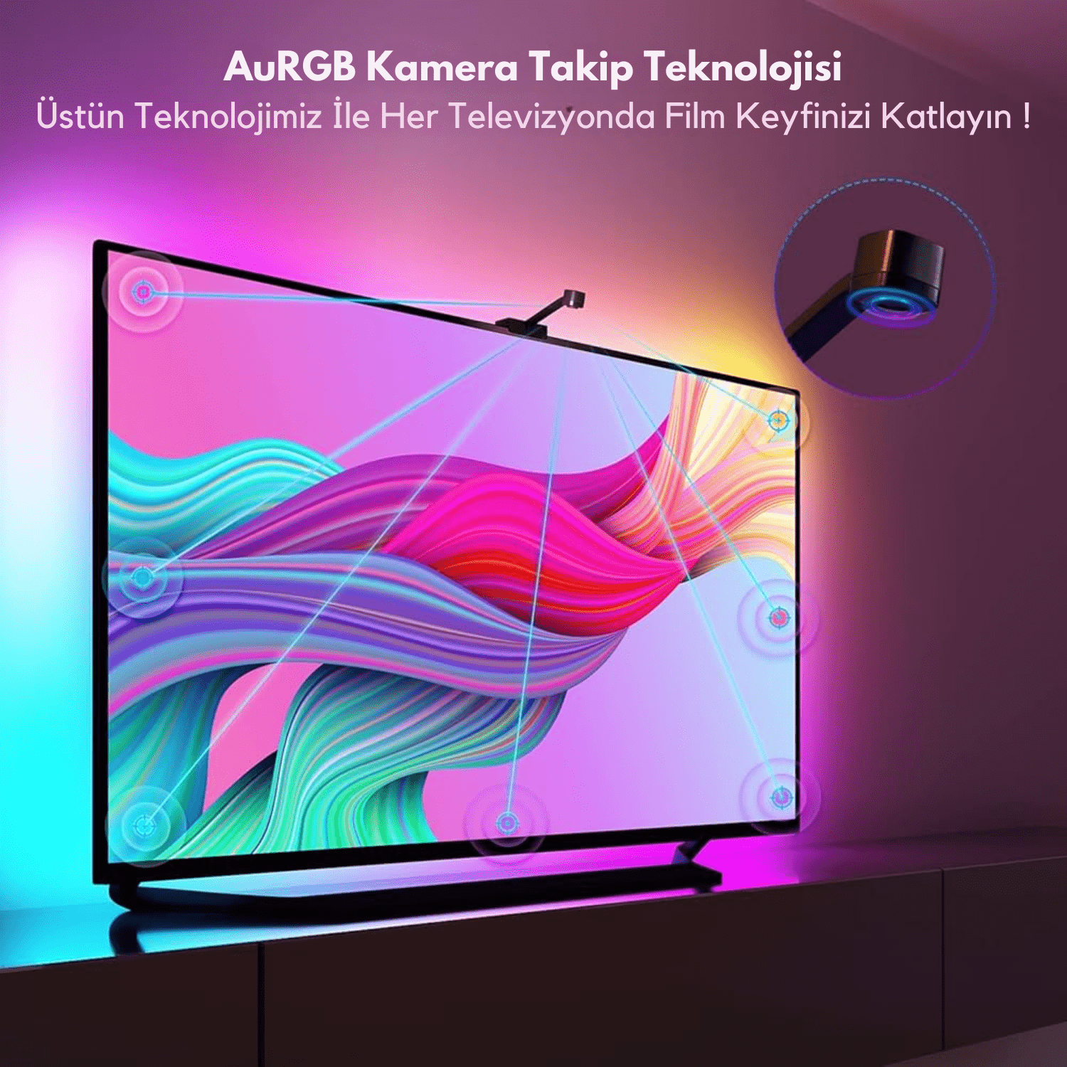 AuRGB™ TV Akıllı Led Şerit - AuRGB