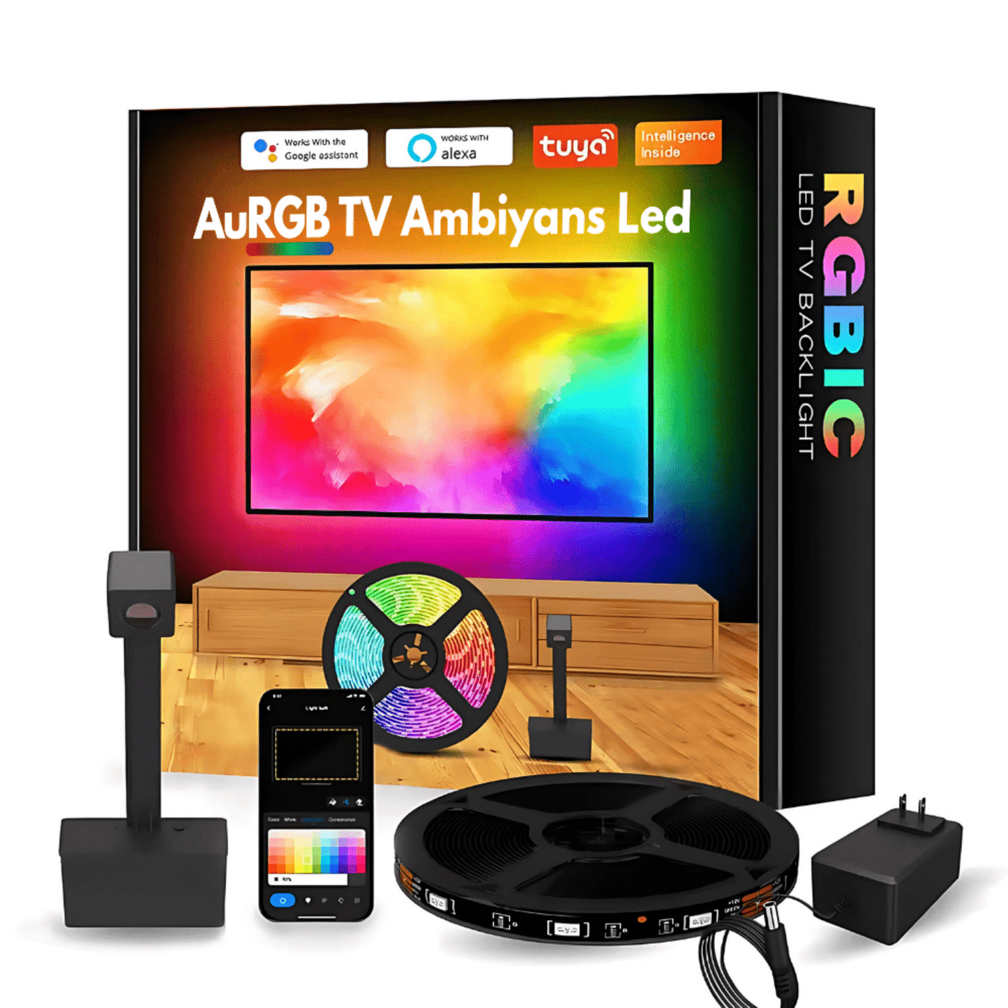 AuRGB™ TV Akıllı Led Şerit - AuRGB